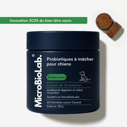 Probiotiques pour chiens | MicroBioLab.®