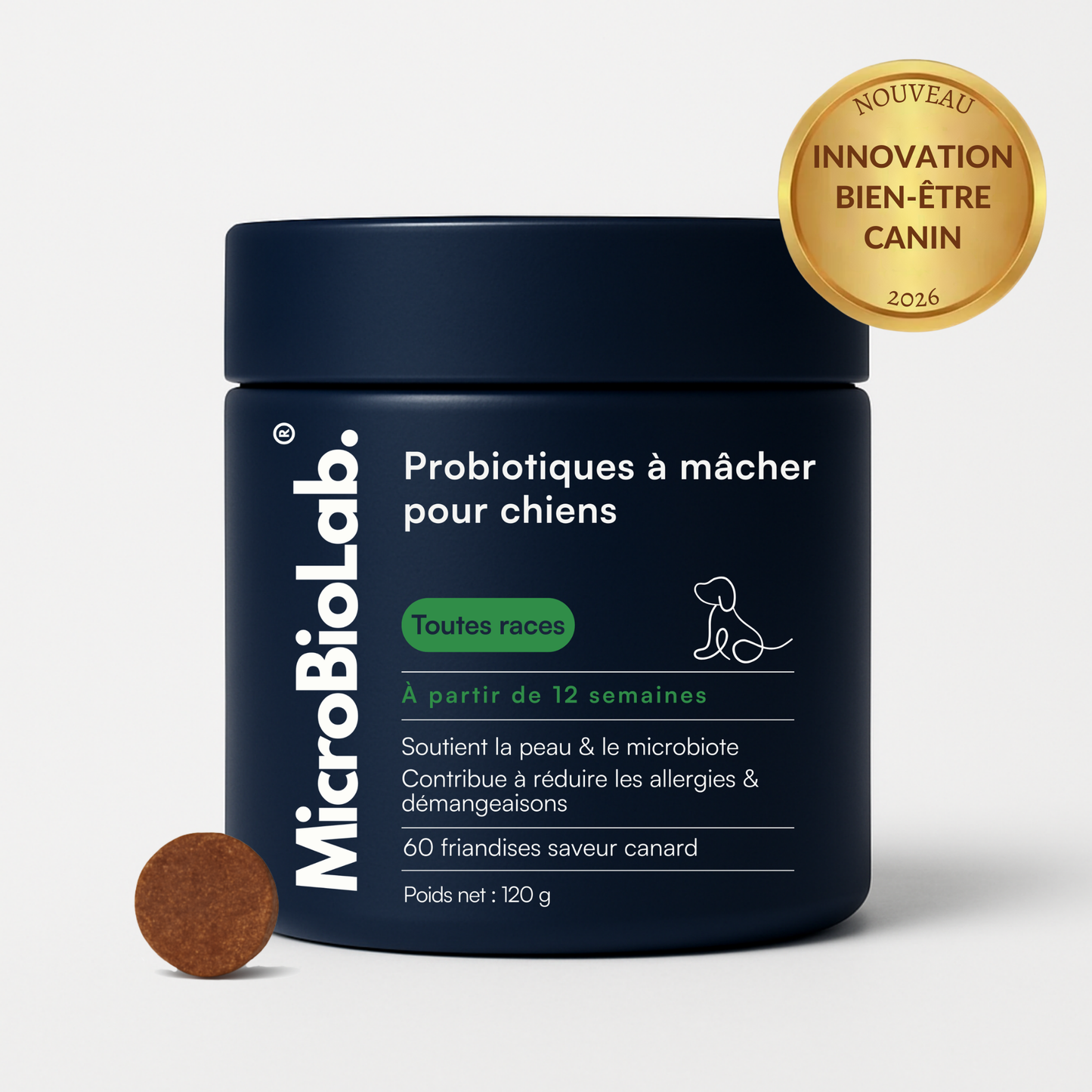 Probiotiques pour chiens | MicroBioLab.®